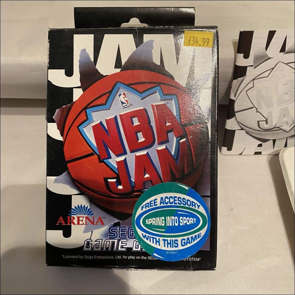 Buy NBA Jam Sega game gear game complete -@ 8BitBeyond Buy NBA Jam Sega game gear game complete -@ 8BitBeyond